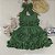 Vestido Infantil Contos de Natal Menina 04 ao 12 Anos Vermelho Verde e Branco - Imagem 4