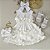 Vestido Infantil Contos de Natal Menina 04 ao 12 Anos Vermelho Verde e Branco - Imagem 6