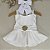 Blusa Infantil Flor de Natal 04 ao 10 Branco Vermelho e Amarelo - Imagem 2