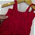 Blusa Infantil Flor de Natal 04 ao 10 Branco Vermelho e Amarelo - Imagem 5