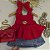 Blusa Infantil Flor de Natal 04 ao 10 Branco Vermelho e Amarelo - Imagem 7