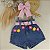 Short Jeans Flores 04 ao 12 - Imagem 1