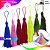 MIX PINGENTE DE SEDA TASSEL - 7.0 CM PCT C/100 UNID. - Imagem 2
