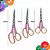 KIT C/ 3 TESOURAS DECORADA PARA COSTURA  - BOTOES - Imagem 2