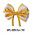 Aplique de Laço de Cetim - APL-29 - Pct c/100 Unid. - Imagem 13