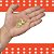Miçanga Passante P/Pulseira - Letras Pingente - Ouro Pct C/100 Gr - Imagem 4