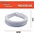 Kit 50 Tiaras Encapadas Branca Flexivel P/ Artesanato  - 10mm - Laceiras - Imagem 2