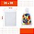 Kit 50 Saco de Organza P/ Lembrancinha - 20x30 - C/ Fita de Cetim - Imagem 2