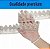 Renda Guipir CHL-156 5.0 Cm -  Rolo C/13.7 Metros Cor:Bege - Imagem 2