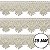 Renda Guipir CHL-425 3.5 Cm -  Rolo C/13.7 Metros Cor:Natural - Imagem 3