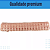 Renda Guipir CHL-005 - 2.0 Cm - Rolo C/13.7 Mts Cor:Salmao - Imagem 3