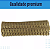 Renda Guipir CHL-005 - 2.0 Cm - Rolo C/13.7 Mts Cor:Ouro - Imagem 3
