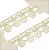 Renda Guipir CHL-005 - 2.0 Cm - Rolo C/13.7 Mts Cor:Natural - Imagem 5