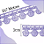 Renda Guipir CHL-005 - 2.0 Cm - Rolo C/13.7 Mts Cor:Lilas - Imagem 2