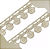 Renda Guipir CHL-005 - 2.0 Cm - Rolo C/13.7 Mts Cor:Bege - Imagem 6