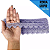 Renda Guipir CHL-016 - 2.5 Cm -  Rolo C/13.7 Mts Cor:Lilas - Imagem 1