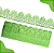 RENDA GUIPIR CHL-109 3.0 CM -  ROLO C/13.7 METROS Cor:Verde-Limao - Imagem 3