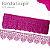 RENDA GUIPIR CHL-109 3.0 CM -  ROLO C/13.7 METROS Cor:Pink - Imagem 1