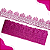 RENDA GUIPIR CHL-109 3.0 CM -  ROLO C/13.7 METROS Cor:Pink - Imagem 3