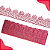 RENDA GUIPIR CHL-109 3.0 CM -  ROLO C/13.7 METROS Cor:Coral - Imagem 3