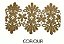 Renda Guipir CHL-055 10.0 Cm -  Rolo C/13.7 Mts Cor:Ouro - Imagem 1
