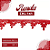 Renda Guipir CHL-141 2.0 Cm -  Rolo C/13.7 Metros Cor:Vermelho - Imagem 1