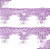 Renda Guipir CHL-141 2.0 Cm -  Rolo C/13.7 Metros Cor:Lilas - Imagem 3