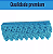 Renda Guipir CHL-141 2.0 Cm -  Rolo C/13.7 Metros Cor:Azul-Turquesa - Imagem 3