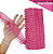 Renda Guipir CHL-143 - 6.0 Cm -  Rolo C/13.7 Metros Cor:Pink - Imagem 1
