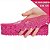 Renda Guipir CHL-156 5.0 Cm -  Rolo C/13.7 Metros Cor:Pink - Imagem 1