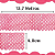 Renda Guipir CHL-160 - 6.0 Cm -  Rolo C/13.7 Metros Cor:Rosa-Chiclete - Imagem 2