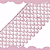 Renda Guipir CHL-160 - 6.0 Cm -  Rolo C/13.7 Metros Cor:Rosa-Bebe - Imagem 1