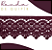 Renda Guipir CHL-162 - 5.0 Cm -  Rolo C/13.7 Metros Cor:Vinho - Imagem 1