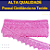 Renda Guipir CHL-162 - 5.0 Cm -  Rolo C/13.7 Metros Cor:Rosa-Chiclete - Imagem 3