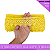 Renda Guipir CHL-162 - 5.0 Cm - Rolo C/13.7 Metros Cor:Amarelo-Canario - Imagem 1
