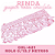 Renda Guipir CHL-421 4.5 Cm - Rolo C/13.7 Metros Cor:Rosa-Bebe - Imagem 1