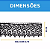 Renda Guipir CHL-430 8.5 Cm -  Rolo C/13.7 Metros Cor:Preto - Imagem 4
