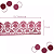 Renda Guipir CHL-435 5.0 Cm -  Rolo C/13.7 Metros Cor:Rosa-Chiclete - Imagem 2