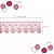 Renda Guipir CHL-435 5.0 Cm -  Rolo C/13.7 Metros Cor:Rosa-Bebe - Imagem 2