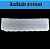 Renda Guipir CHL-155 - 4.5 Cm -  Rolo C/13.7 Metros Cor:Branco - Imagem 3