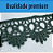 Renda Guipir CHL-113 - 2.5 Cm -  Rolo C/13.7 Mts Cor:Verde-Musgo - Imagem 3
