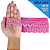 Renda Guipir CHL-113 - 2.5 Cm -  Rolo C/13.7 Mts Cor:Rosa-Chiclete - Imagem 1