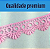 Renda Guipir CHL-113 - 2.5 Cm -  Rolo C/13.7 Mts Cor:Rosa-Bebe - Imagem 3
