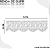 Renda Guipir CHL-113 - 2.5 Cm -  Rolo C/13.7 Mts Cor:Branco - Imagem 3