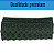 Renda Guipir CHL-133 - 6.0 Cm -  Rolo C/13.7 Metros Cor:Verde-Musgo - Imagem 2