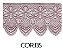 Renda Guipir CHL-133 - 6.0 Cm -  Rolo C/13.7 Metros Cor:Rose - Imagem 1