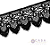 Renda Guipir CHL-133 - 6.0 Cm -  Rolo C/13.7 Metros Cor:Preto - Imagem 5