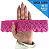 Renda Guipir CHL-133 - 6.0 Cm -  Rolo C/13.7 Metros Cor:Pink - Imagem 1