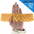 Renda Guipir CHL-133 - 6.0 Cm -  Rolo C/13.7 Metros Cor:Amarelo-Ouro - Imagem 1