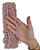 Renda Guipir CHL-207 FLOR 1.0 Cm -  Rolo C/13.7 Metros Cor:Rose - Imagem 1